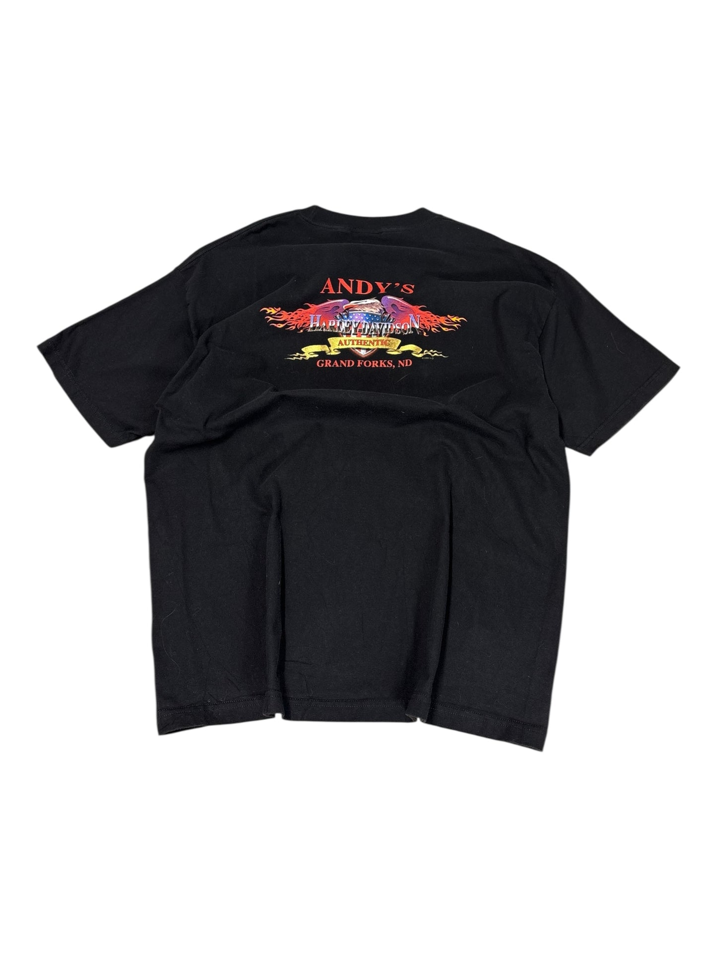 Vintage Harley Davidson Grand Forks, ND T-shirt