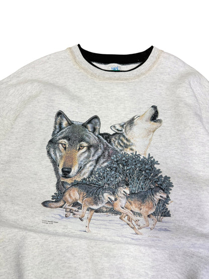 Vintage Wolves Barbara Wilson Crewneck