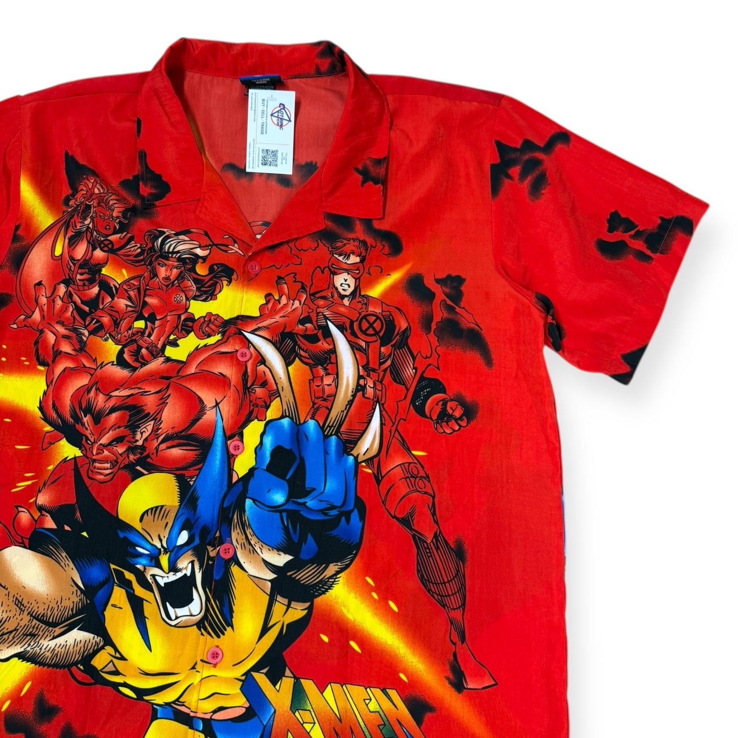 Y2K X-Men Button Up