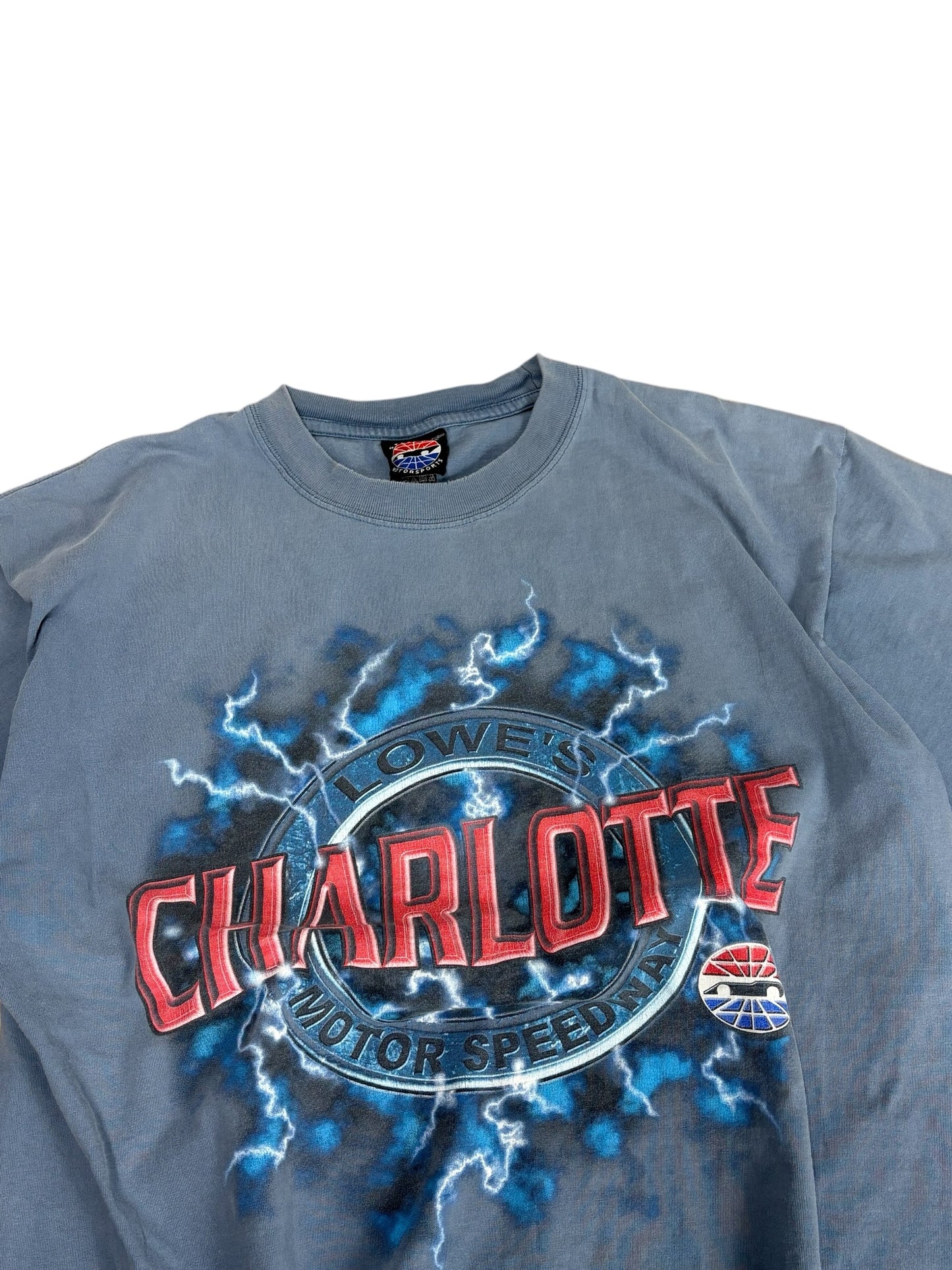 Vintage Lowe's Motorspeedway Lightning T-shirt