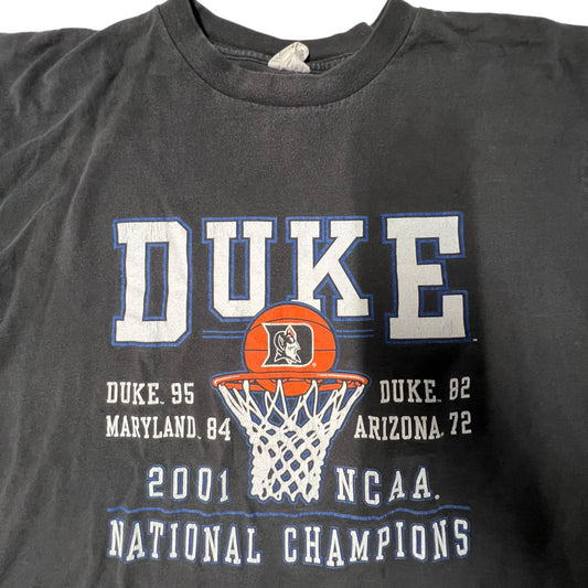 2001 NCAA Champions Duke T-shirt