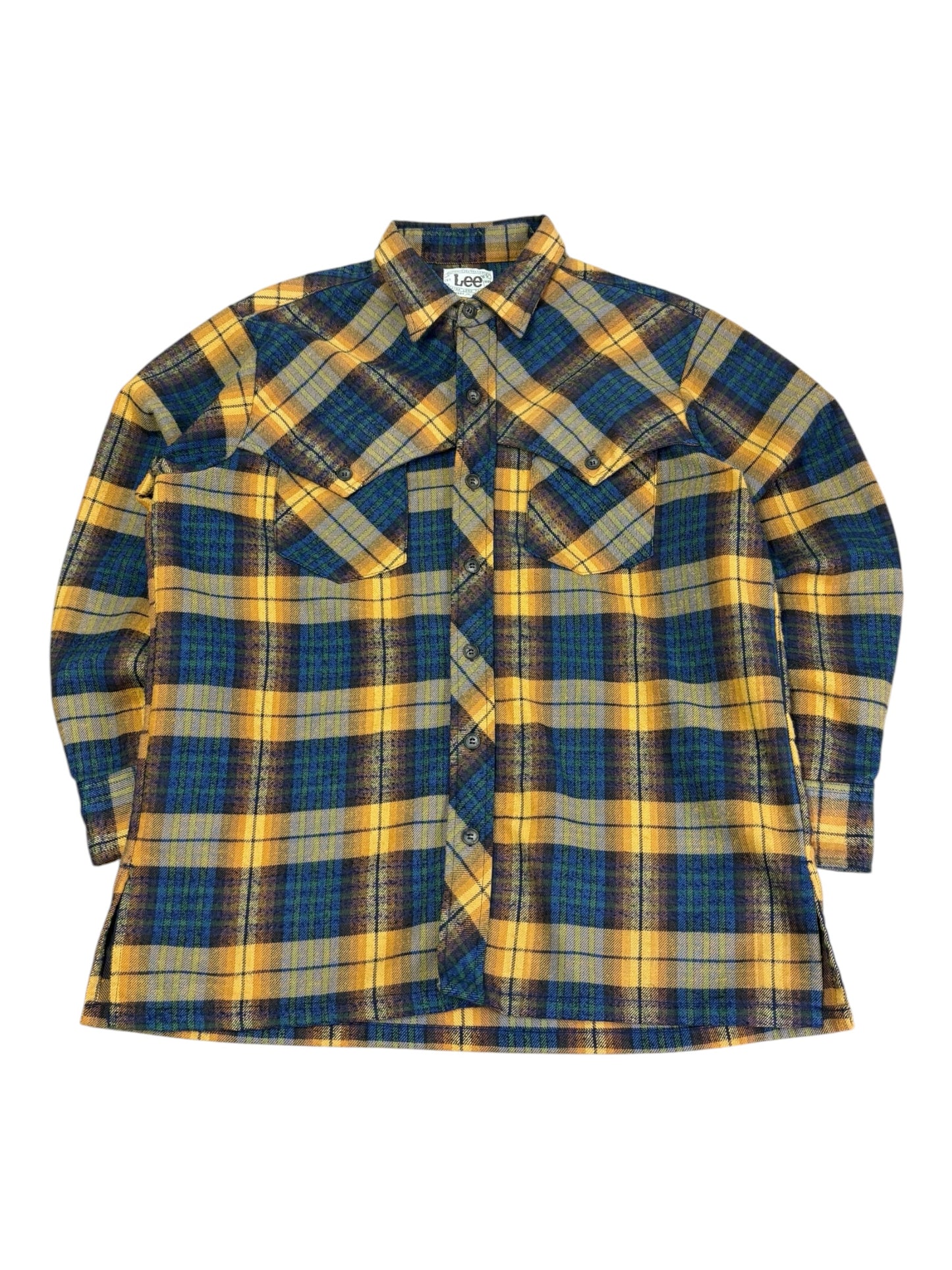 Vintage Lee Western Flannel Button Up
