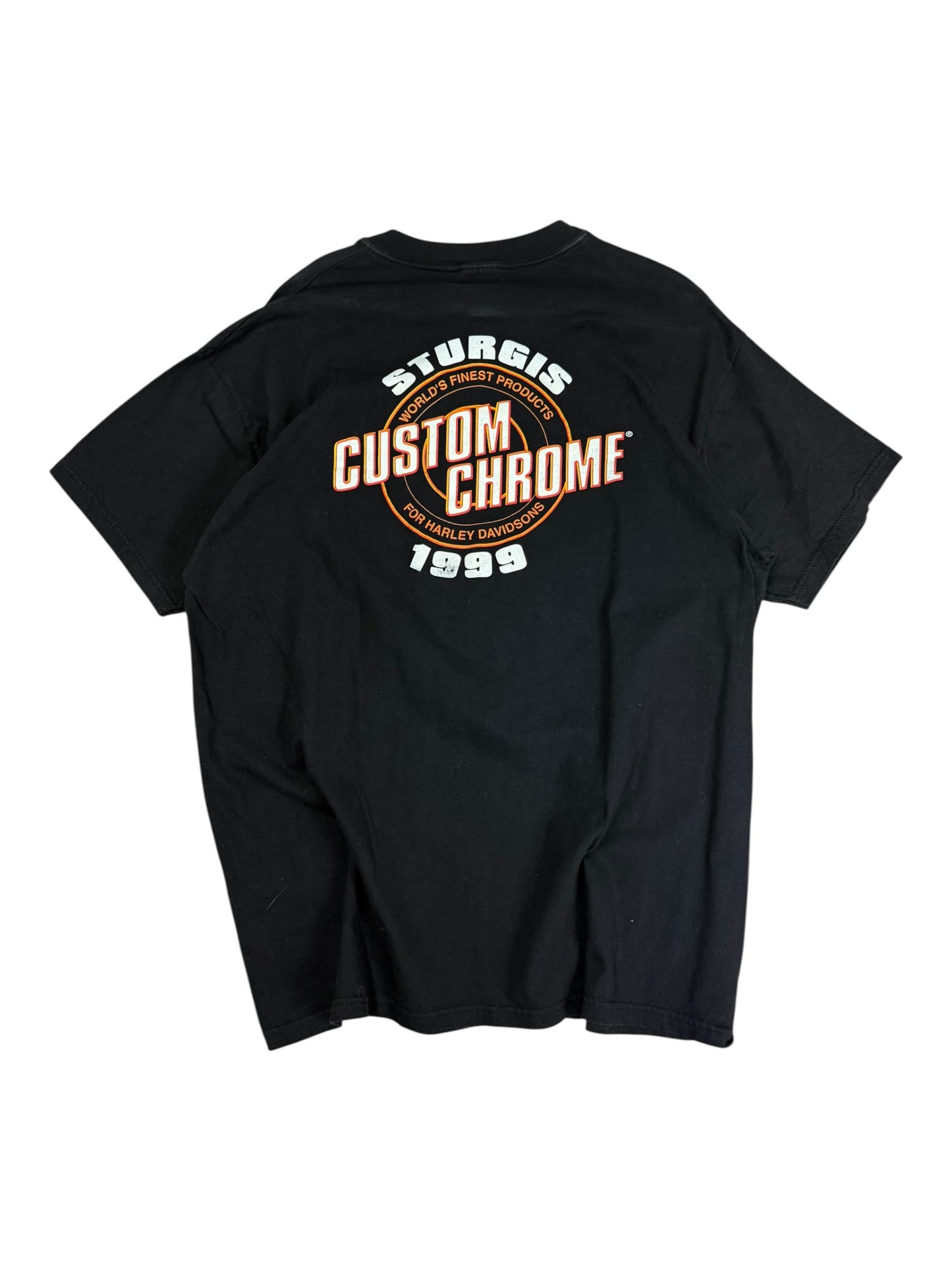 Vintage 1999 Sturgis Custome Chrome T-Shirt