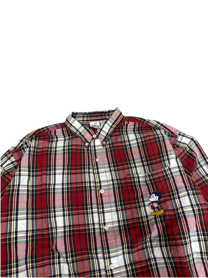 Vintage Mickey Flannel Button Down