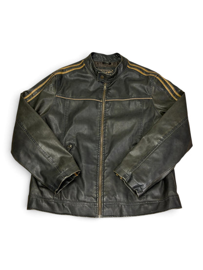 Harley Arizona Cafe Racer Leather Jacket