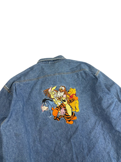 Vintage Disney Denim Button Up