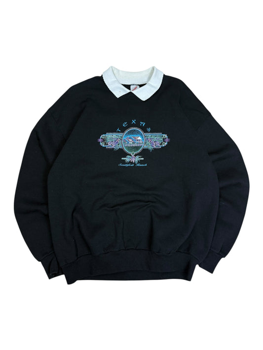 Vintage Texas Collared Crewneck (As Is)