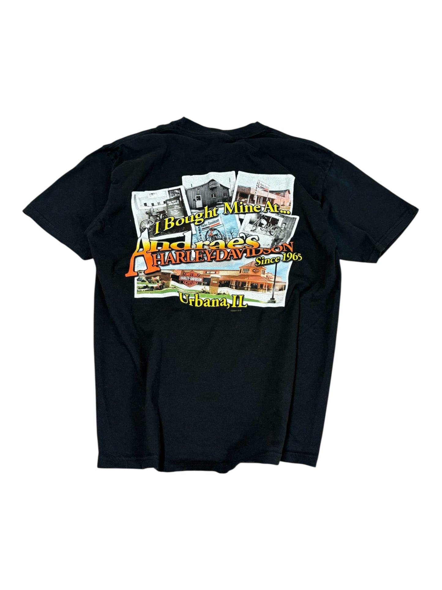 2004 Harley Davidson Urbana, IL T-shirt