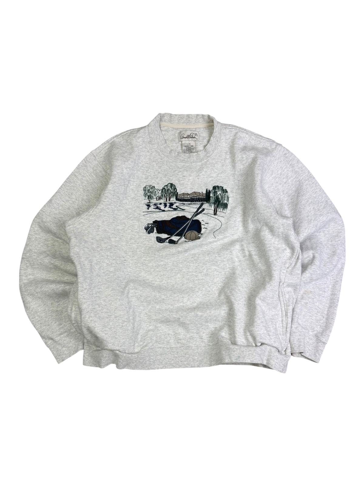 Vintage Arnold Palmer Embroidered Golf Set Crewneck