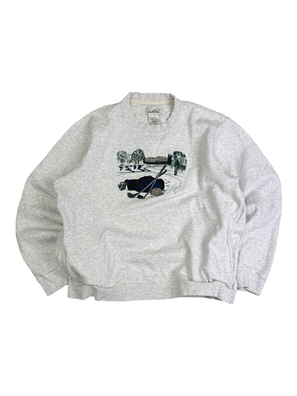 Vintage Arnold Palmer Embroidered Golf Set Crewneck