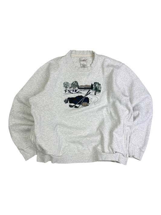 Vintage Arnold Palmer Embroidered Golf Set Crewneck