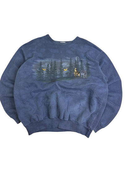 Vintage Wolf Eye Crewneck