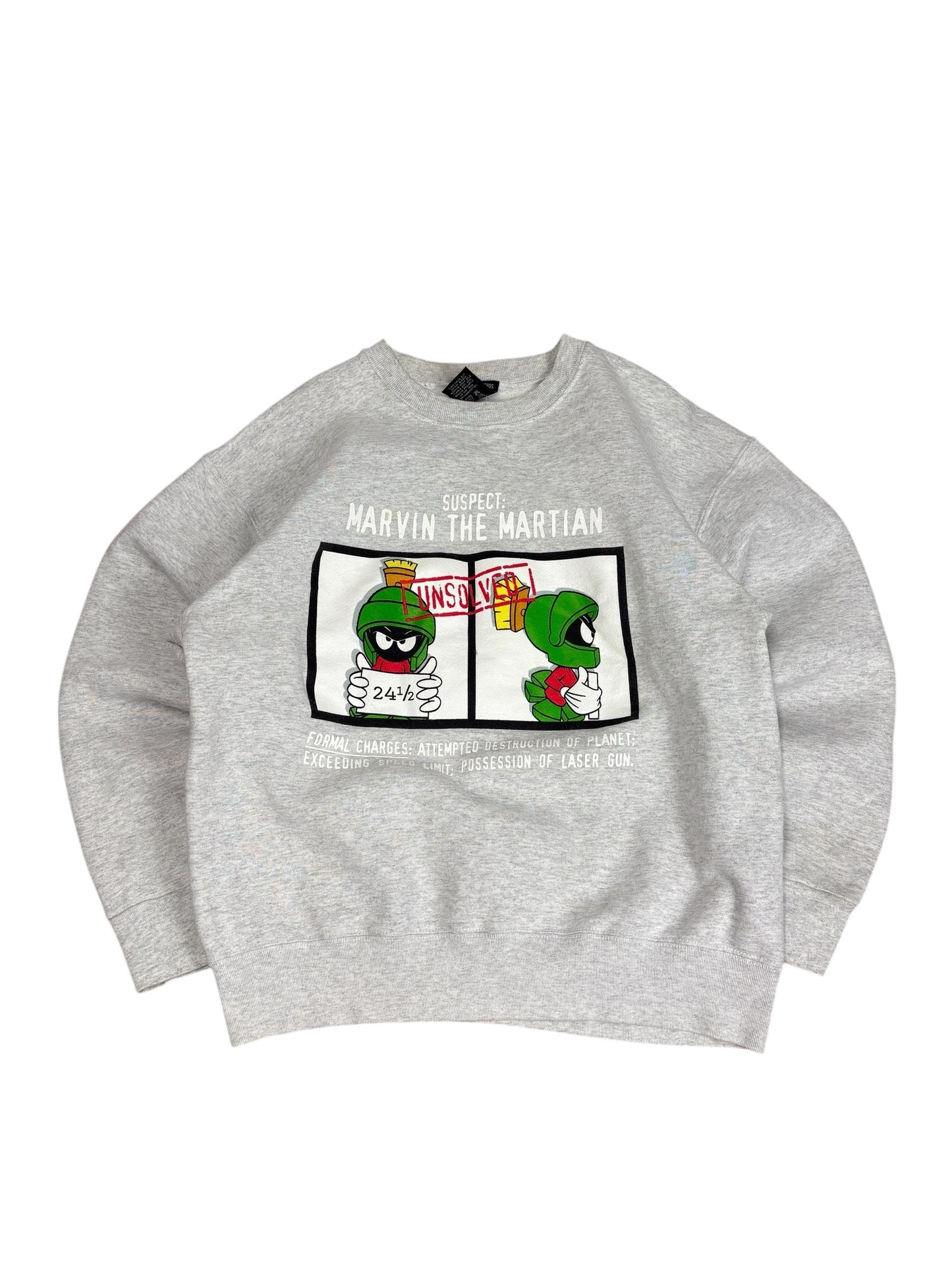 Vintage Marvin The Martian Suspect Crewneck