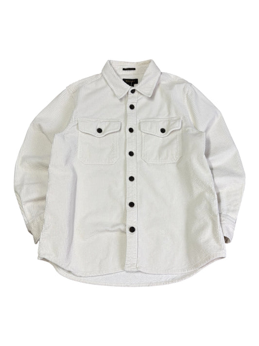 Vintage White Tilley Curdoroy Button Up