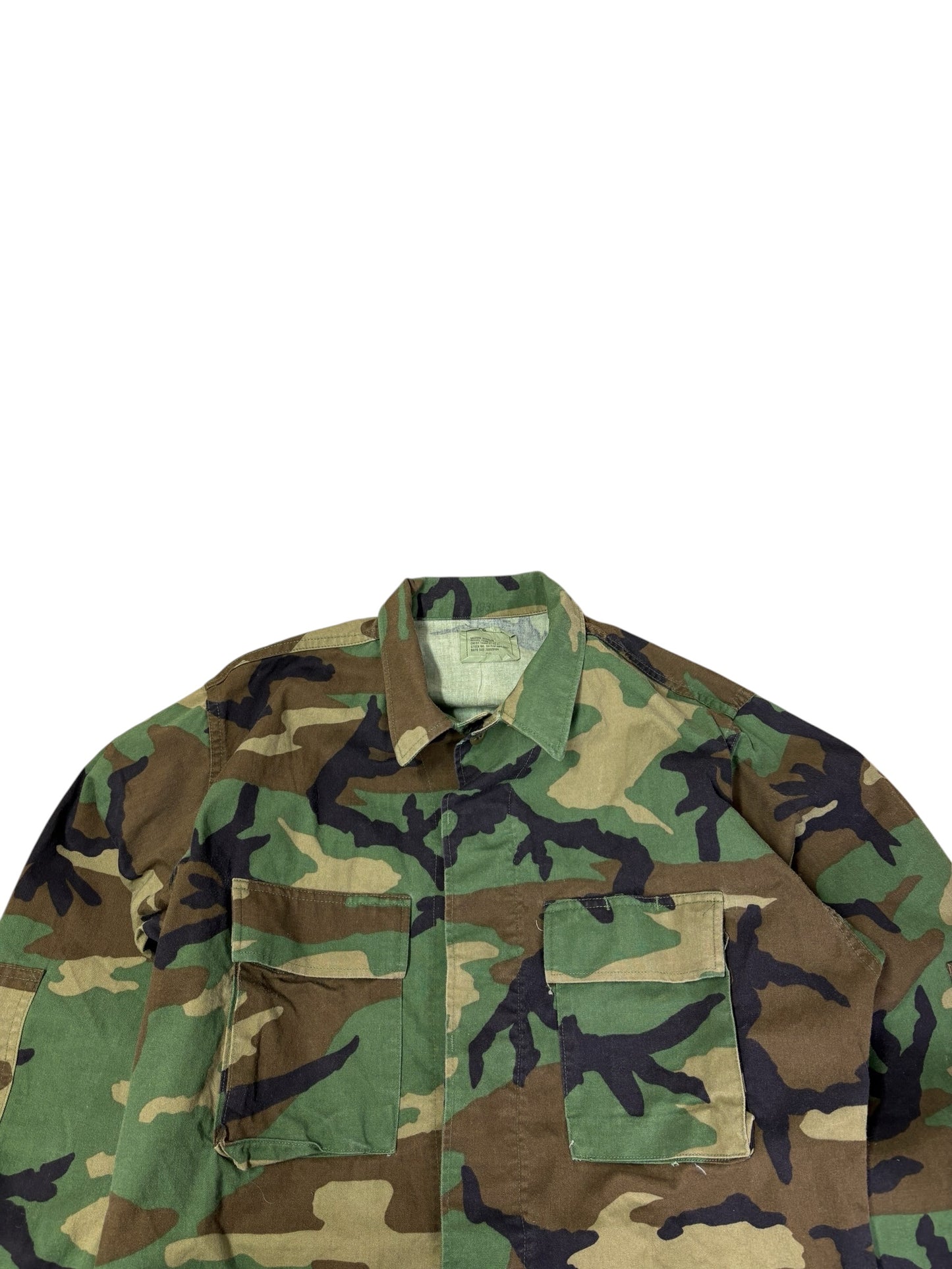 Vintage Camo BDU Jacket