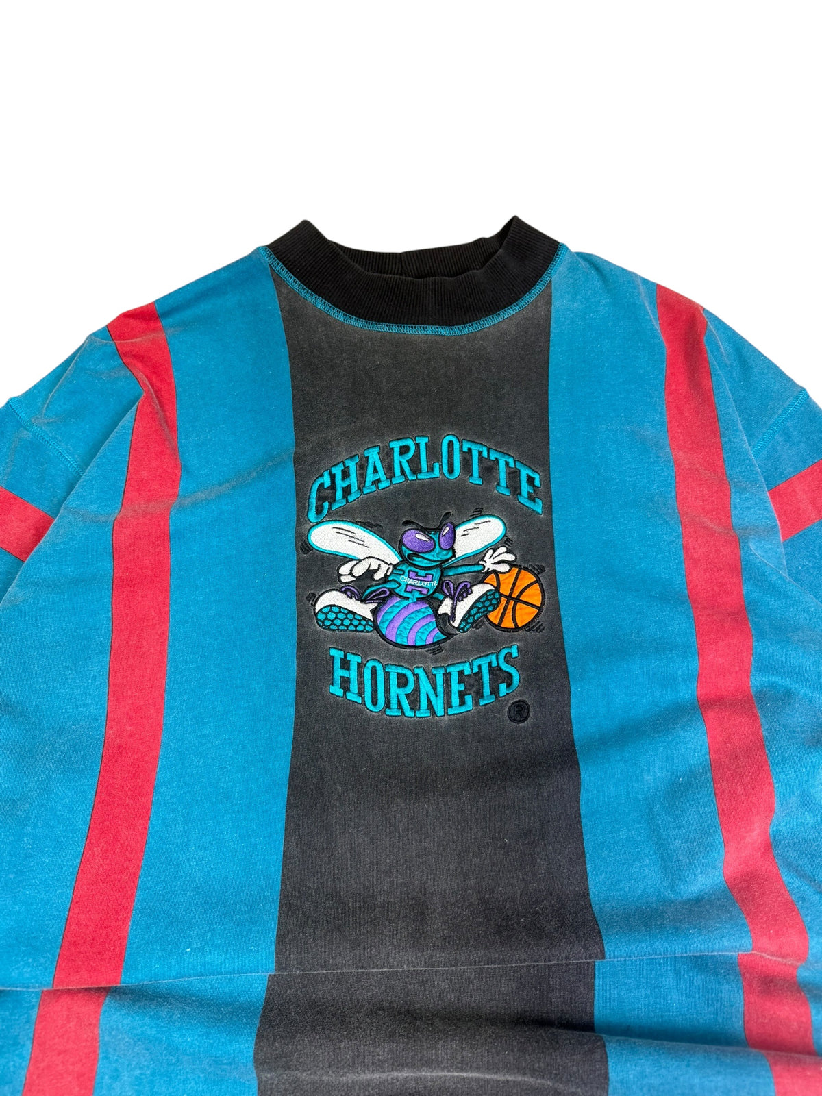 Vintage 90s Hornets Striped Longsleeve