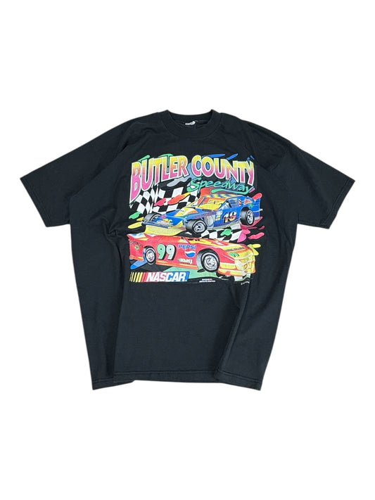 Vintage Butler Country Racing Graphic  T-shirt