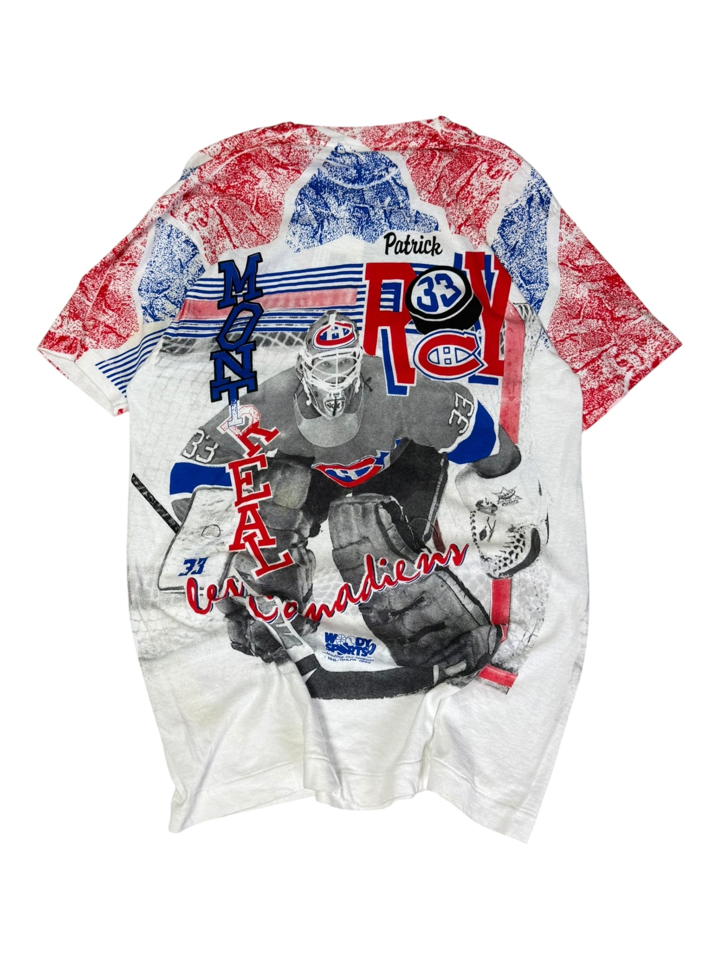 Vintage Patrick Roy Montreal Canadiens T-shirt