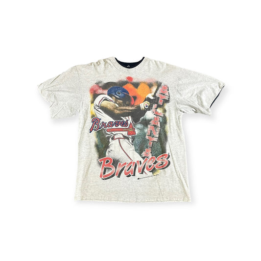 Vintage Atlanta Braves Front AOP T-Shirt