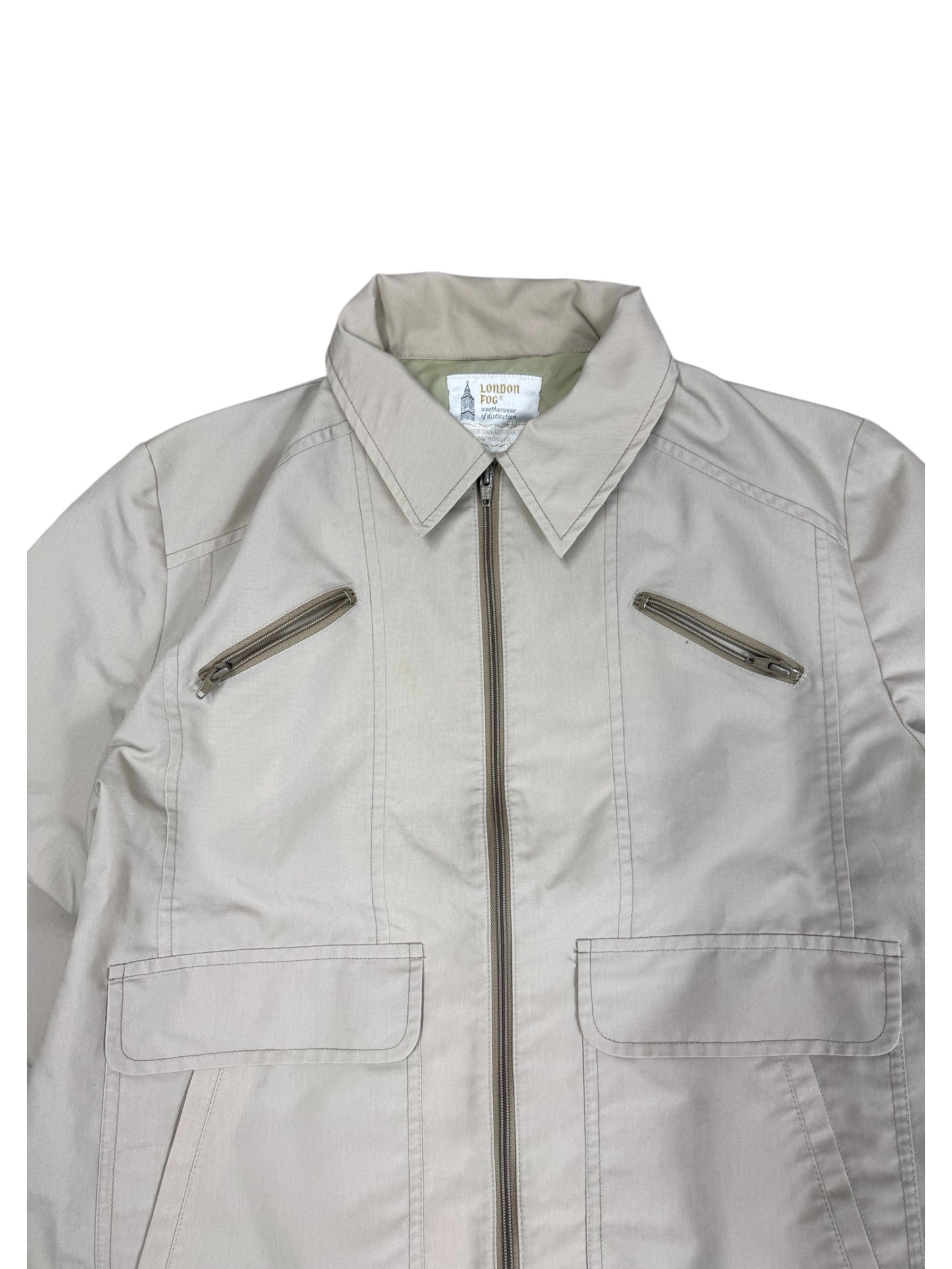 Vintage London Fog Zipper Jacket