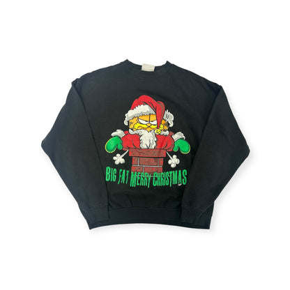 Garfield Big Fat Merry Christmas Crewneck Size XL