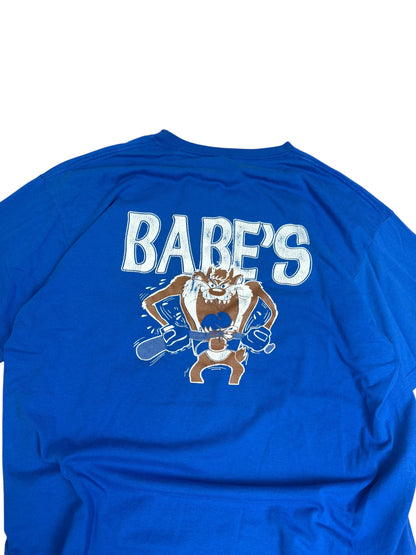 Vintage Taz Babe's Gym Pocket T-shirt