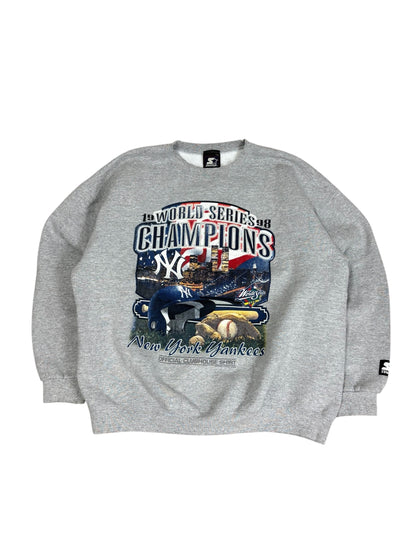 Vintage 1998 Starter Yankees World Series Crewneck