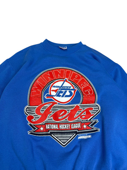 Vintage 1992 Trench Winnipeg Jets Crewneck