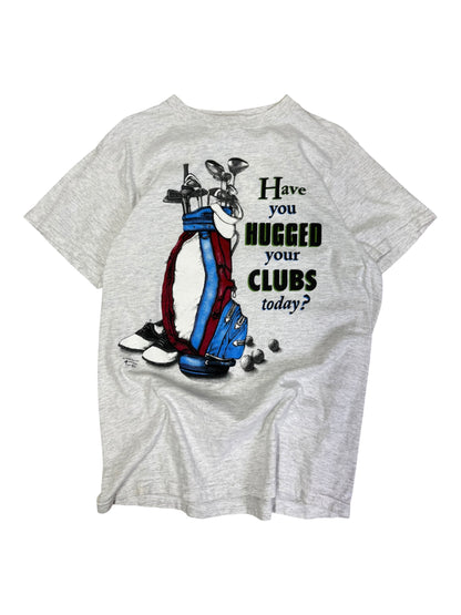 Vintage Golf "Have you hugged your clubs today?" T-shirt