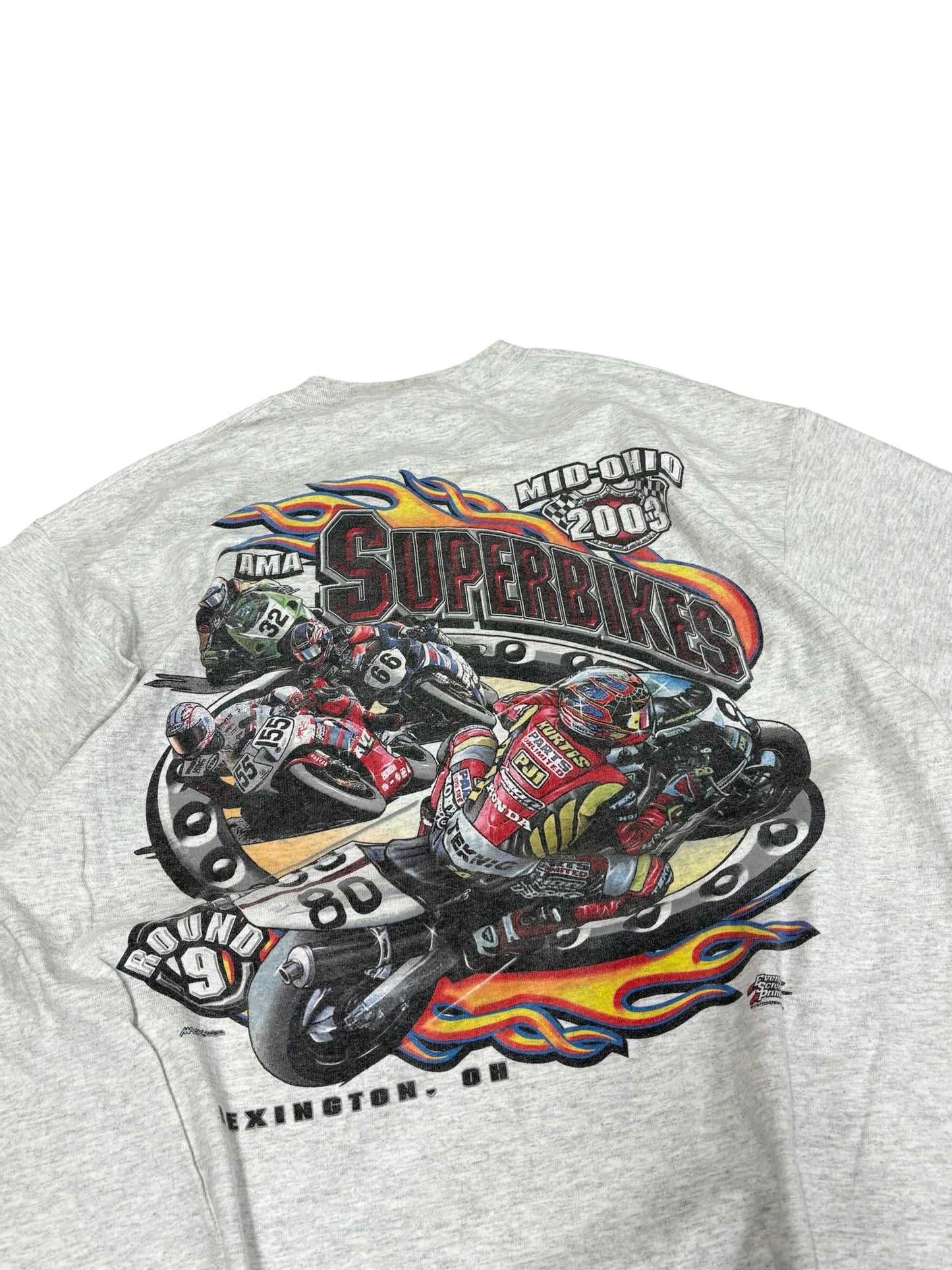 Vintage 2003 Superbike Mid Ohio T-shirt