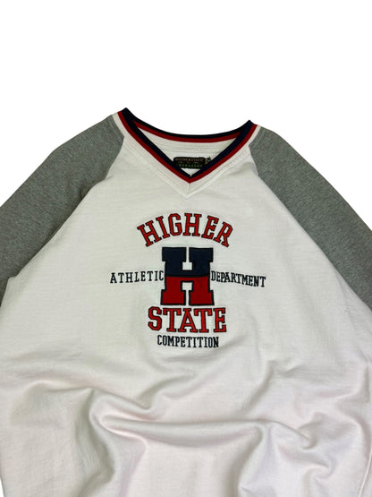 Vintage Higher State Jersey Style Crewneck AS IS