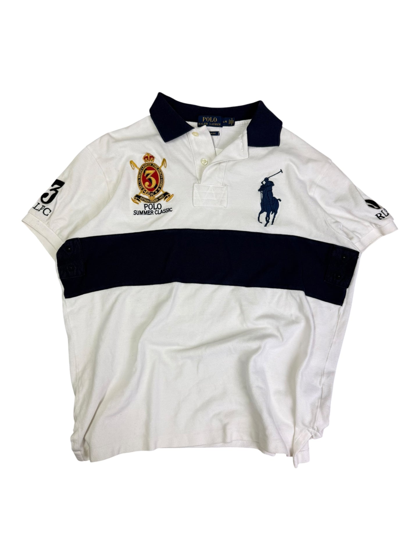 Vintage Polo Summer Classic Collared Shirt