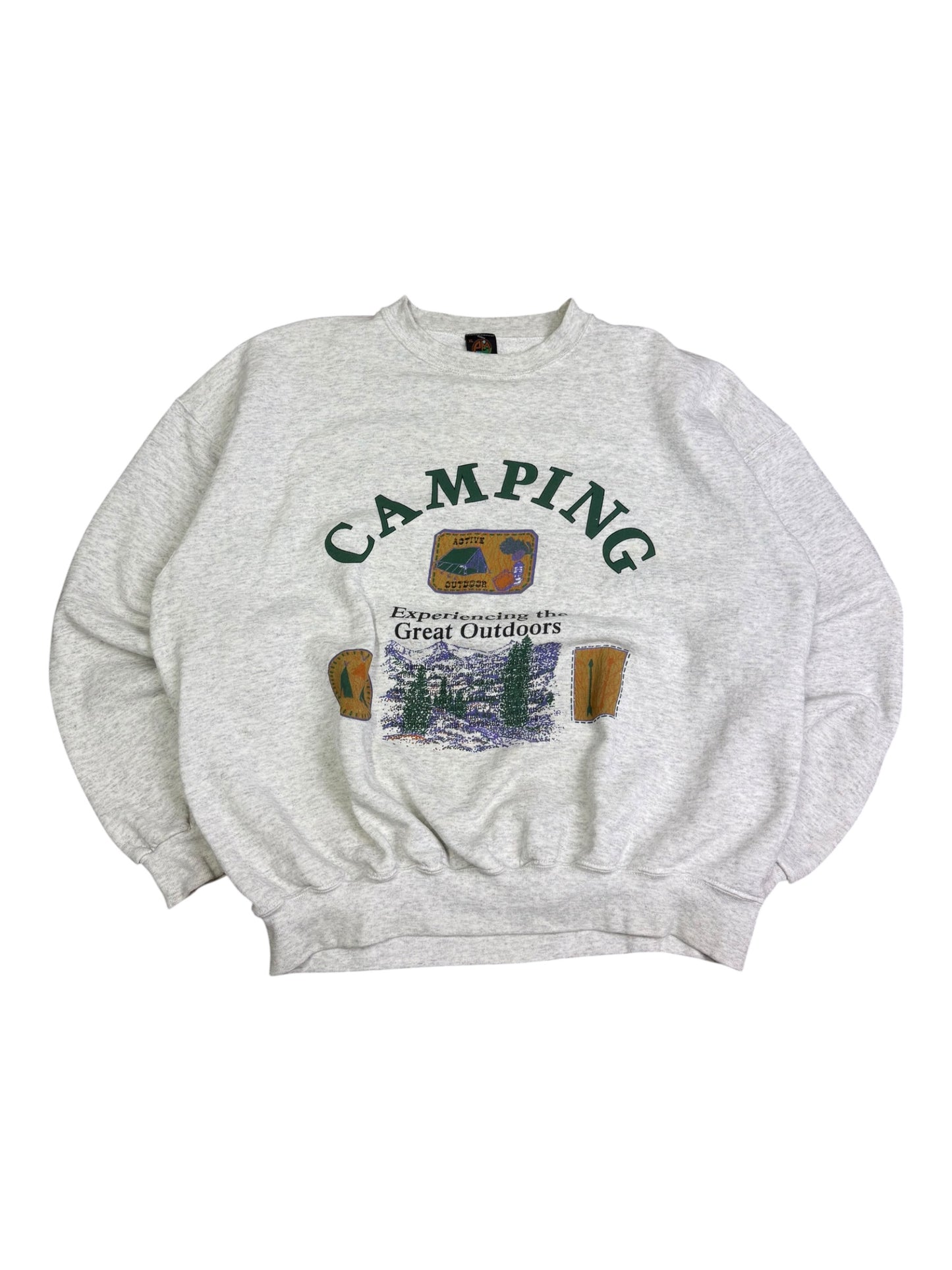Vintage Camping Crewneck (As Is)