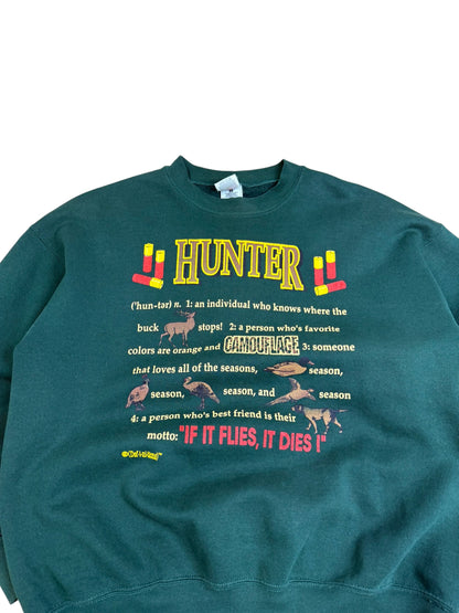 Vintage Hunter Humor Crewneck