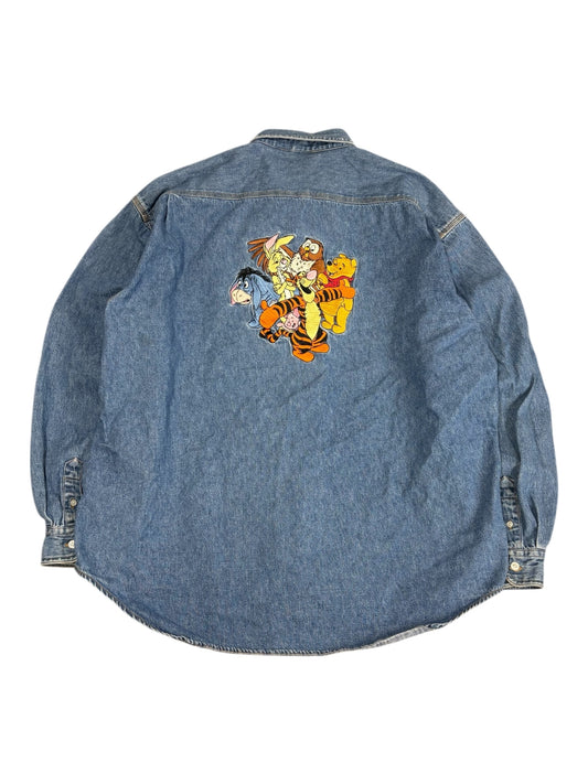 Vintage Disney Denim Button Up