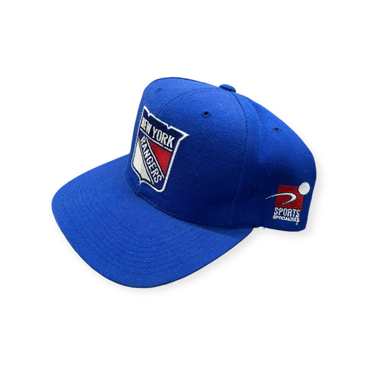 New York Rangers Plain LOGO SS Wool Hat