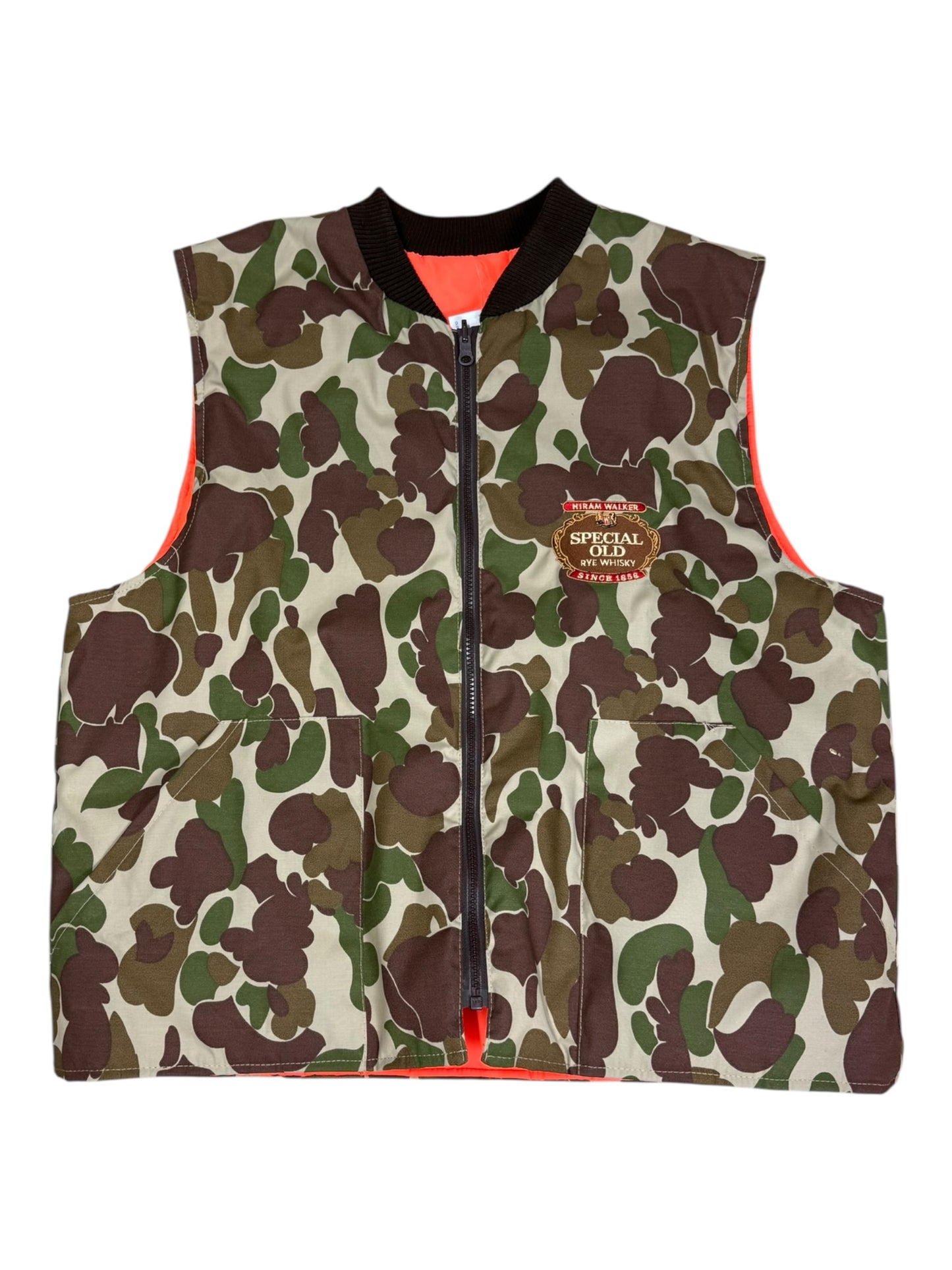 Duck Camo Special Old Rye Whisky Vest