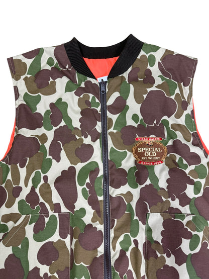 Duck Camo Special Old Rye Whisky Vest