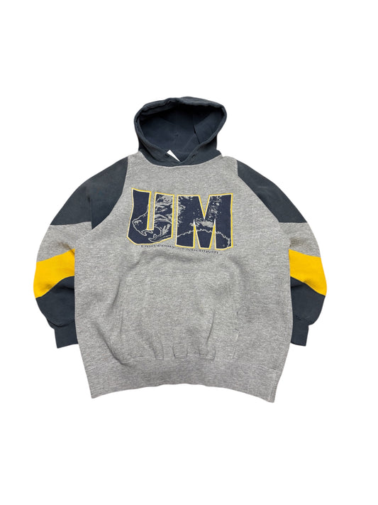 University of Michigan UM Lettering Hoodie (As Is)