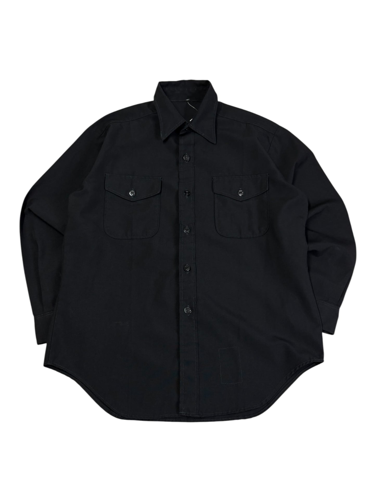 Vintage Navy Work Button Up Shirt