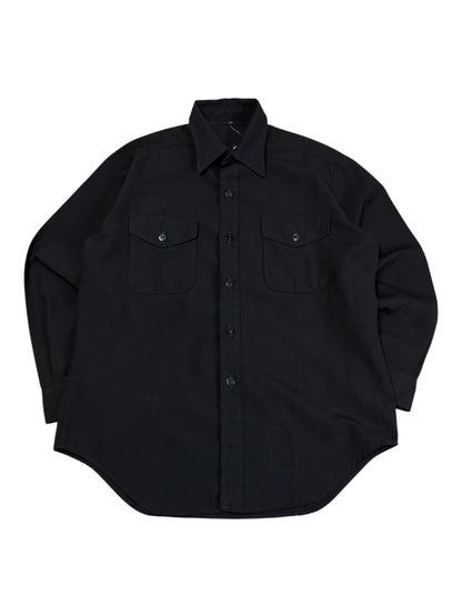 Vintage Navy Work Button Up Shirt