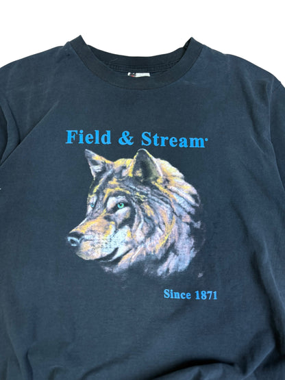Vintage Alpha Wolf Field & Stream T-shirt