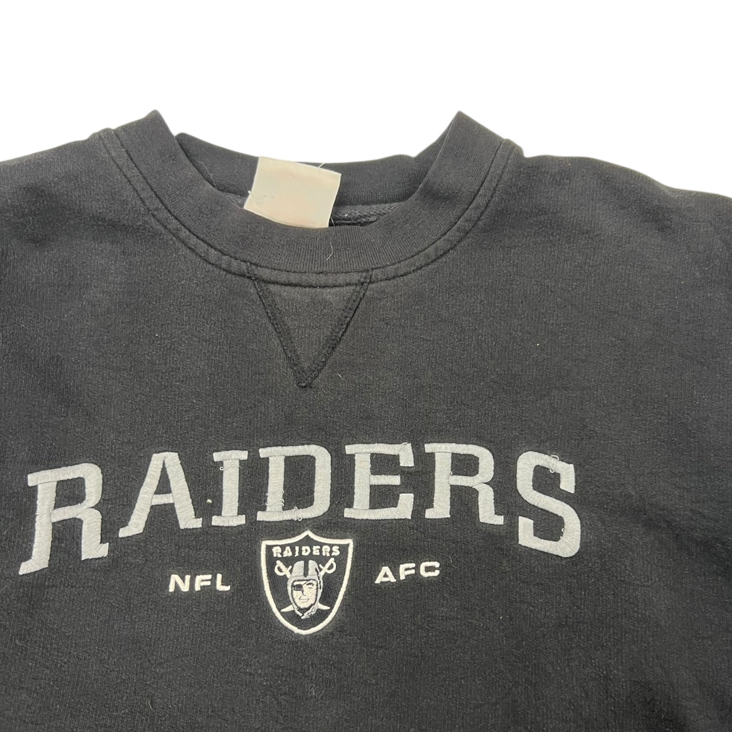 Oakland Raiders Crewneck Size Large