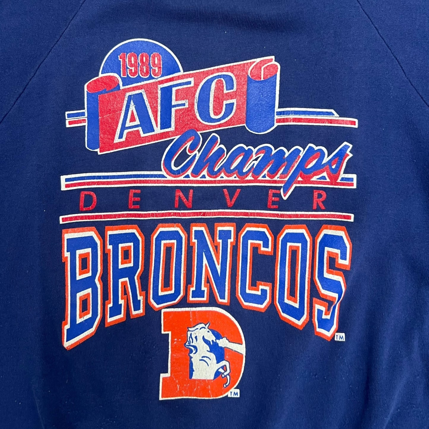 1989 AFC Champs Denver Broncos Size Large