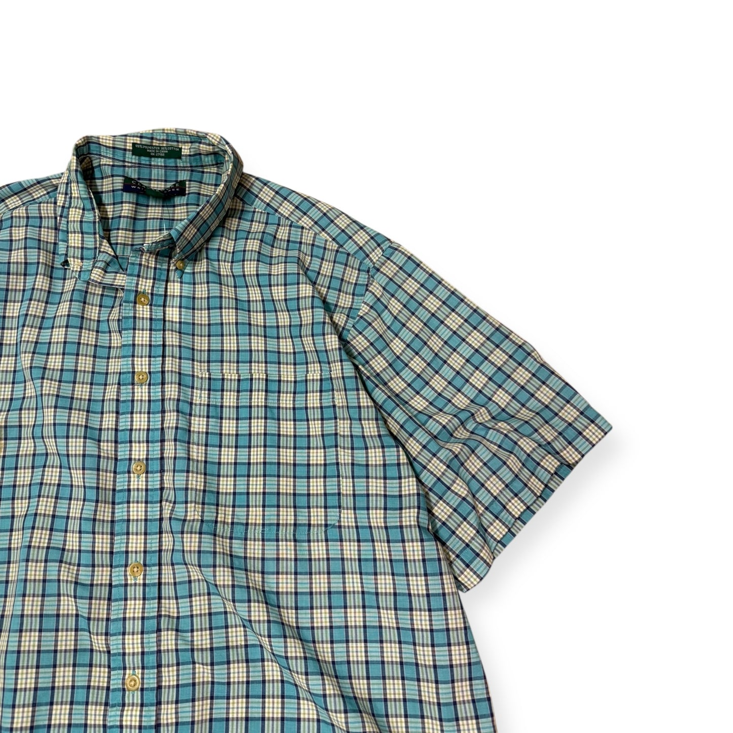 Vintage Claybrooke Short Sleeve Button Up