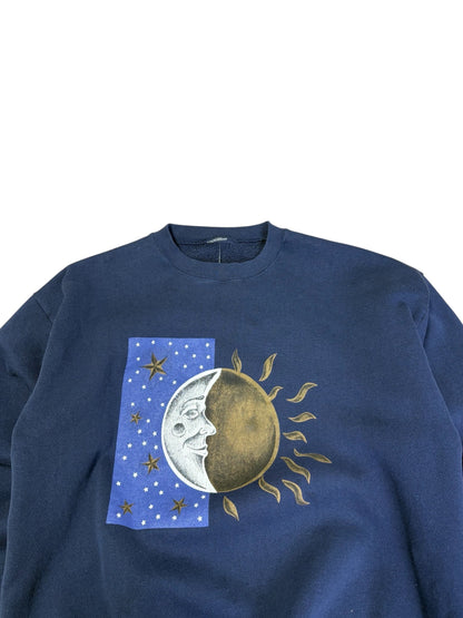 Vintage Sun and Moon Crewneck