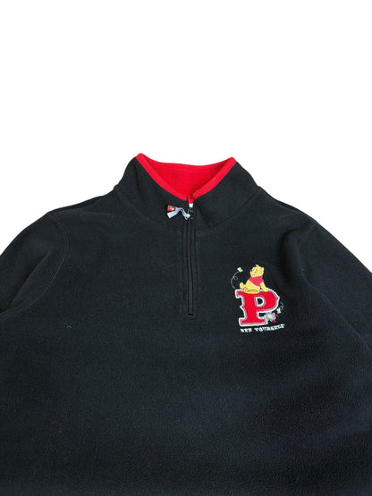Vintage Pooh "Bee yourself" 1/4 Fleece Light Jacket