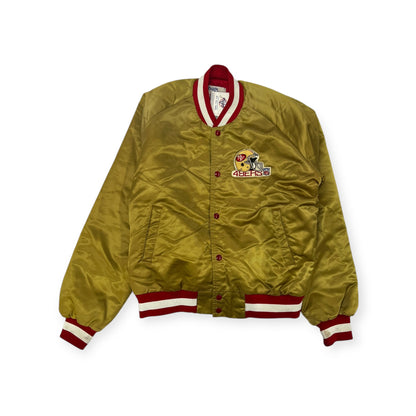 Vintage SF 49ers Chalk Line Satin Jacket Size Large