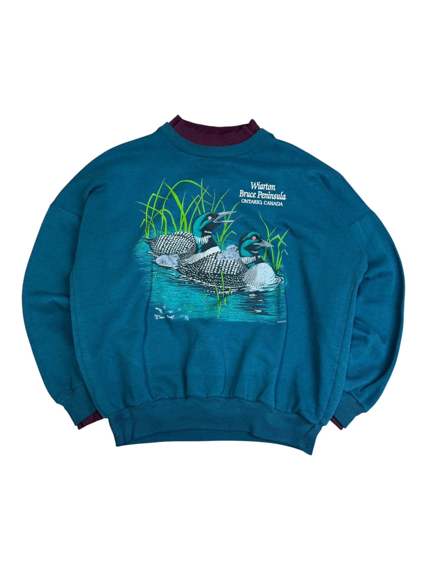 Vintage Bruce Peninsula Loon Crewneck