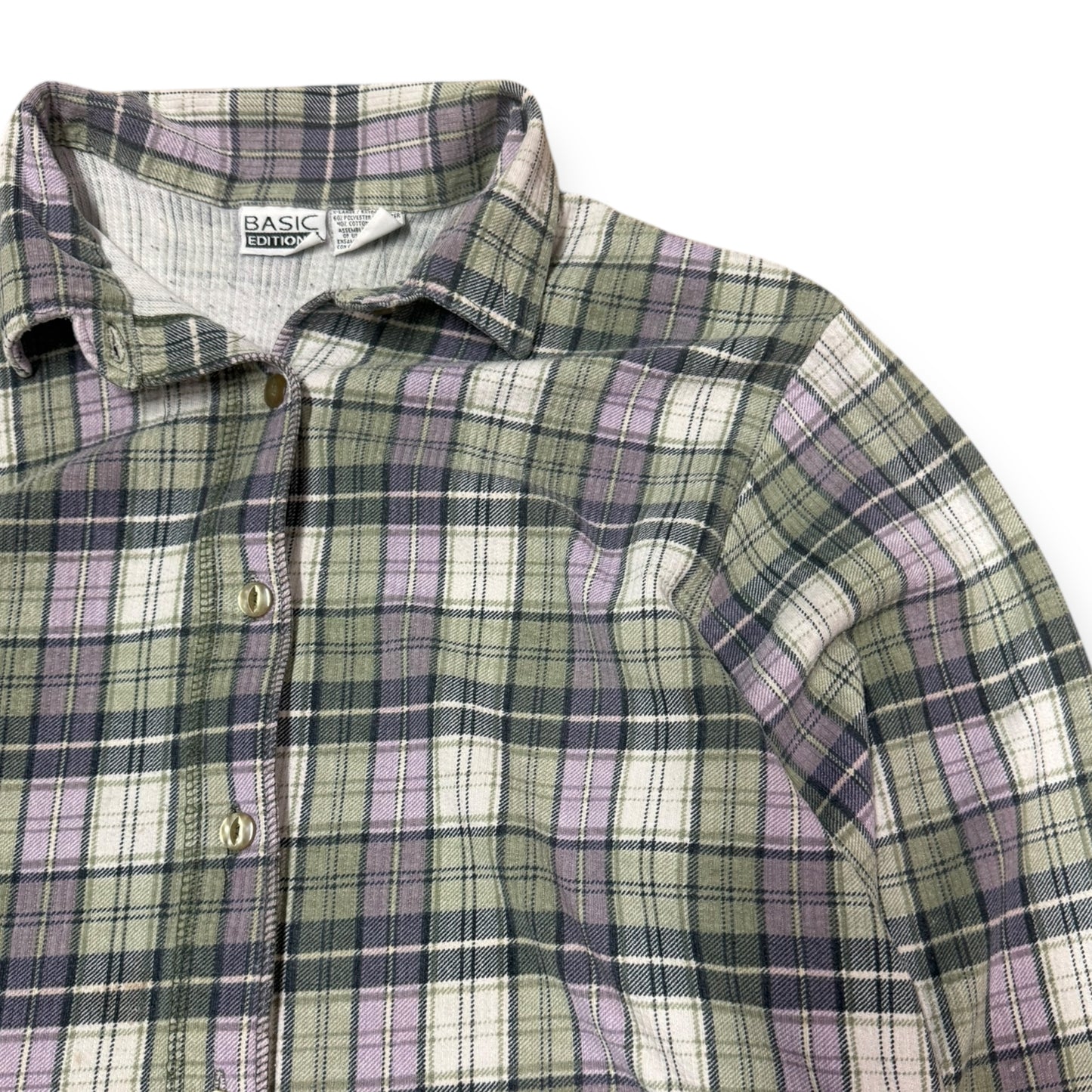 Vintage Basic Edition Flannel Button Up